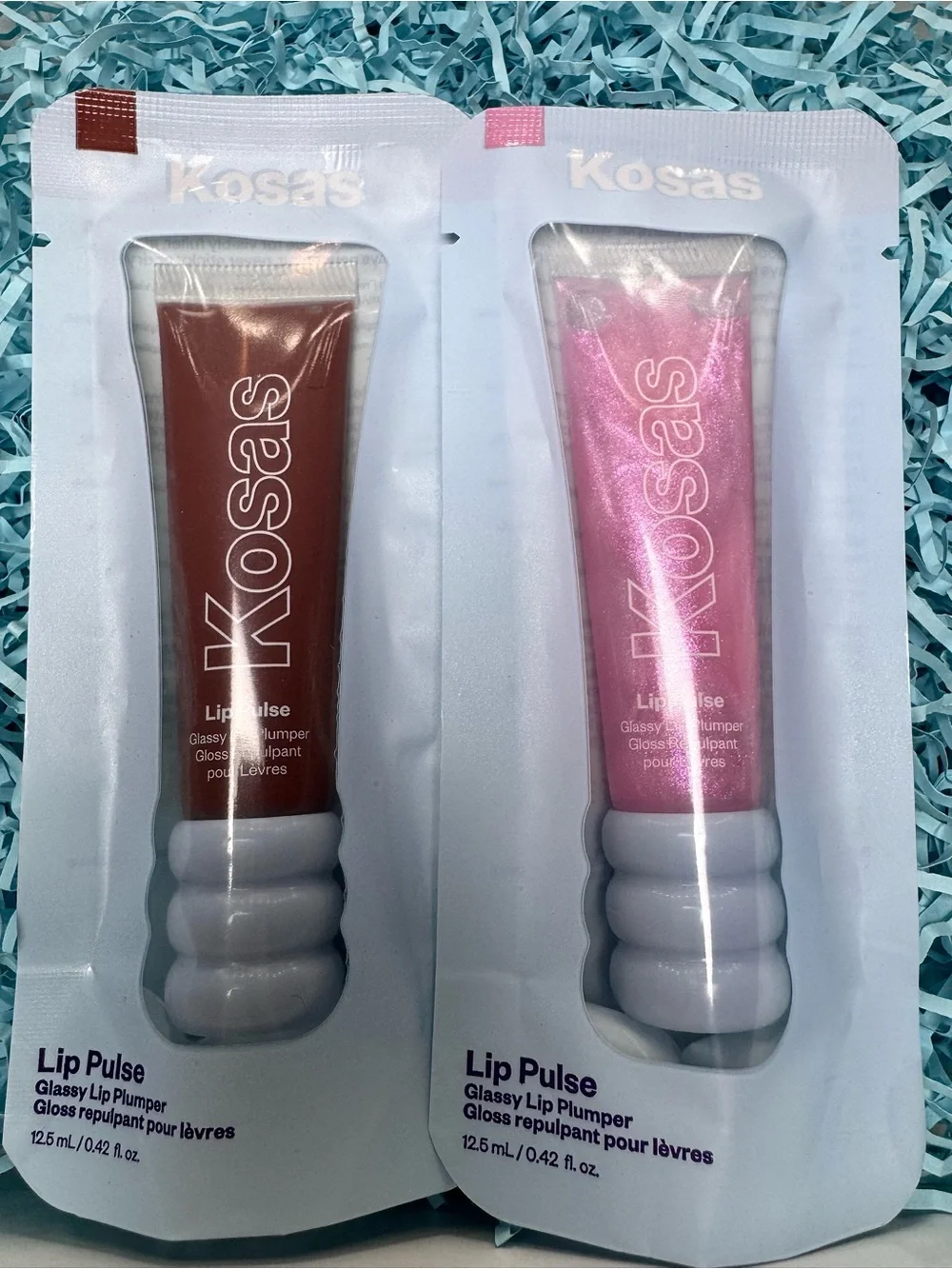 KOSAS Lip Pulse Glassy Lip Plumper Gloss Duo